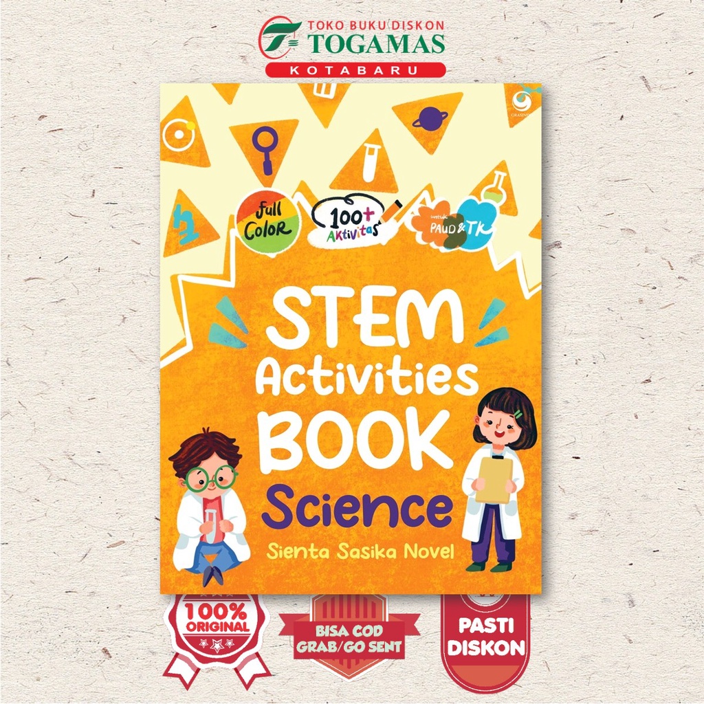 Stem Activitas Book: Science - Sienta Sasika Novel - Grasindo