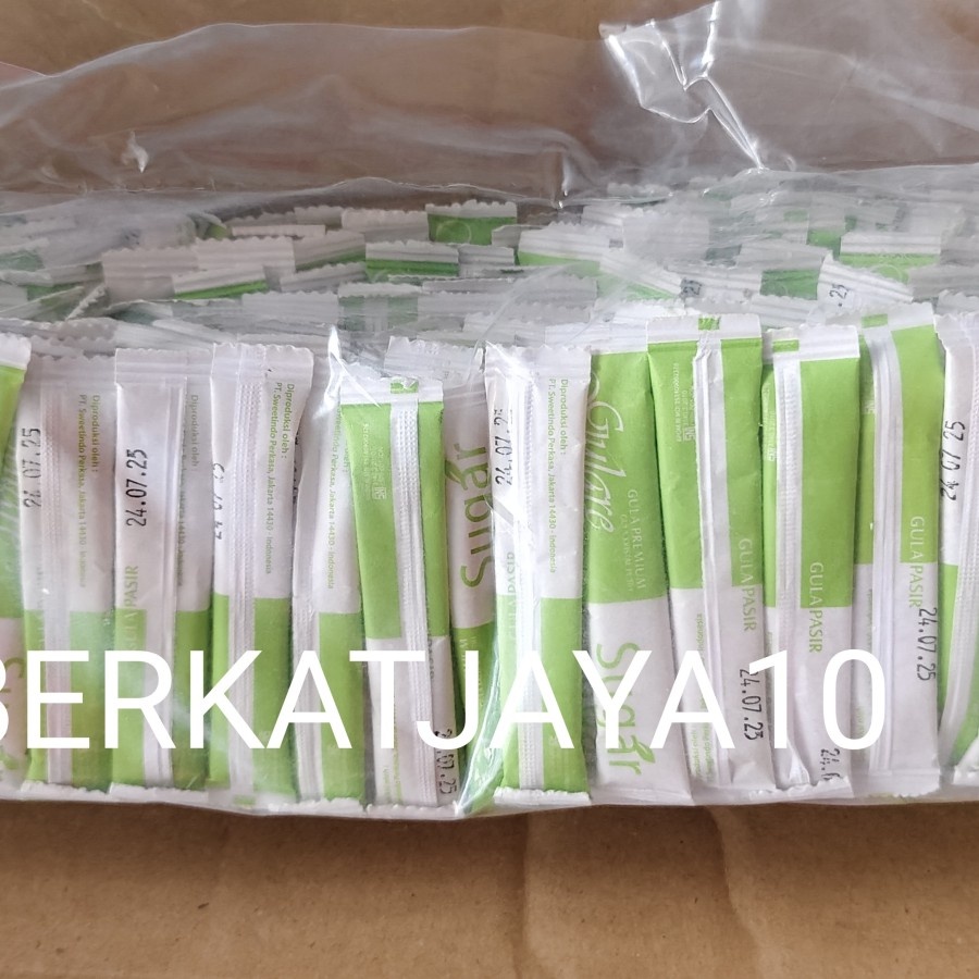 

Gulare White Sugar Sti 1 Pak Isi 250X8Gr Gula Pasir Putih Sachet