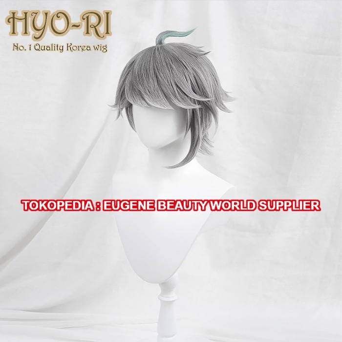 Ready Stok - Wig Cosplay Genshin Impact Alhaitham Al Haitham Alhaitam