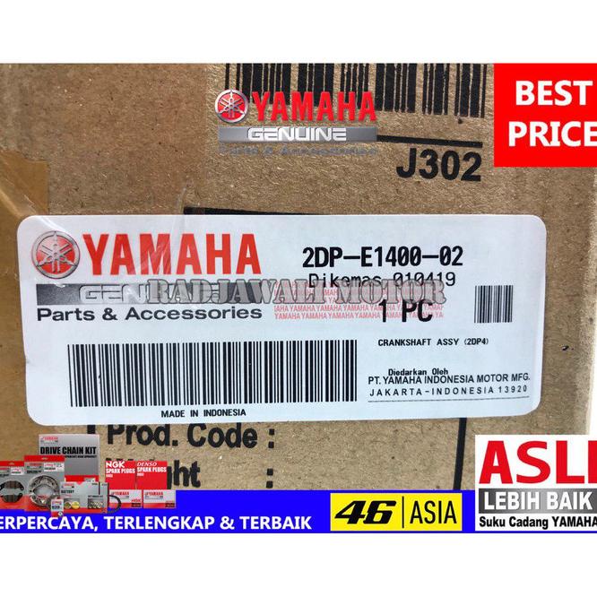 Crankshaft Kruk As Nmax Asli Original Yamaha