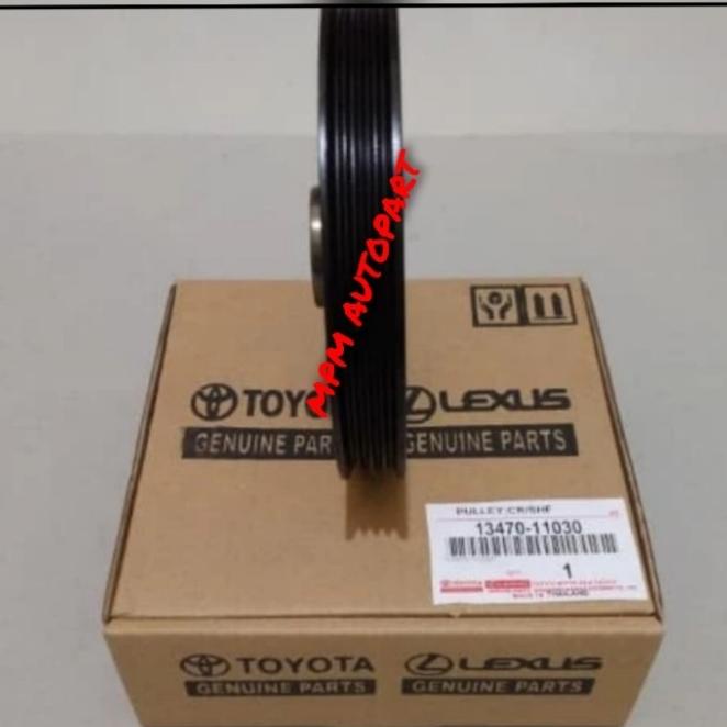 Pully Kruk As Starlet 1300Cc Ep80 Pulley Crankshaft Starlet 1300 1.3