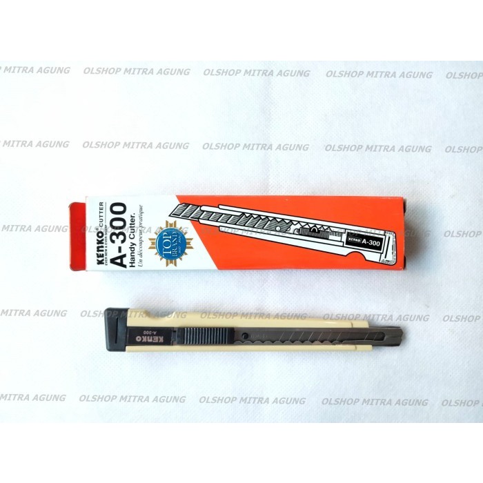 

Pisau Cutter Kecil Kenko Pisau Potong Cutter Dorong Kenko A300