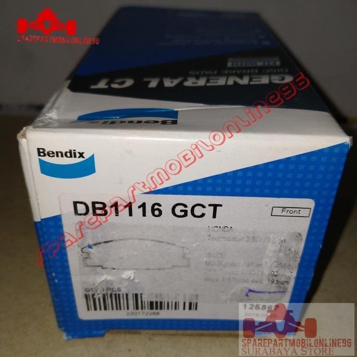 Kampas Rem Brake Pad Depan Isuzu Panther Kotak Kapsul Bendix Star