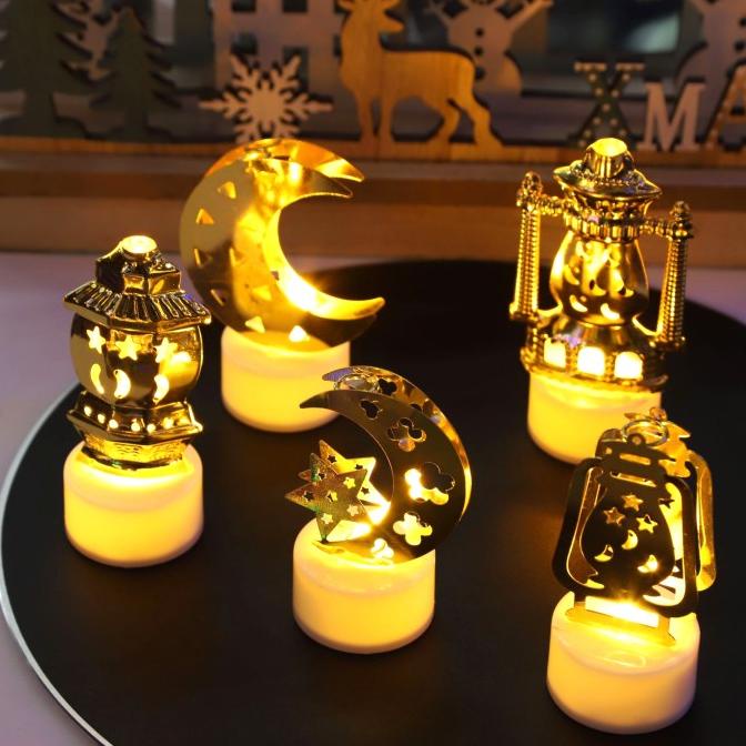 

Lampu Lilin Led Souvenir Lebaran Murah Dekor Hari Raya Ramadhan Masjid Original