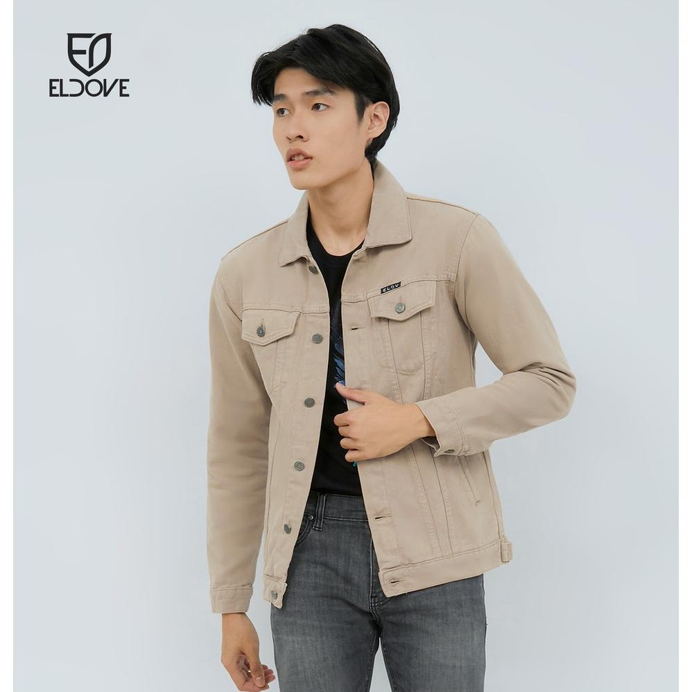 Jaket Pria Kece Abizz Eldove Denim Jacket Cream 5106