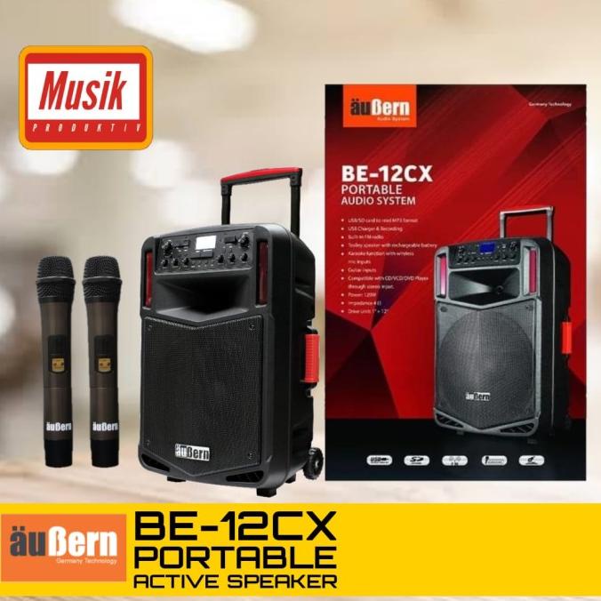 Aubern Professional Portable Speaker System BE12CX / BE 12CX / BE-12CX