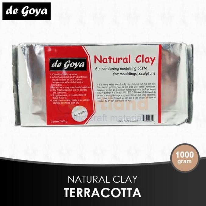 

[ Ready ] De Goya Natural Clay Teracotta Berkualitas