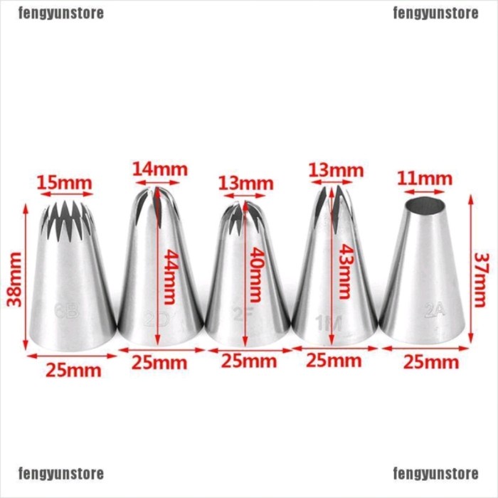 Promo Spuit Krim Kue, Spuit Impor Tanpa Sambungan, Spuit Kue Tart, Spuit Set