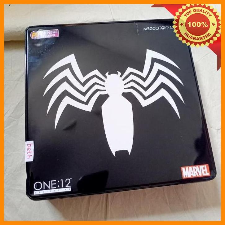 (BET) ORI MEZCO SPIDERMAN BLACK SUIT SYMBIOTE PX SPIDER MAN (NO SHF MAFEX)