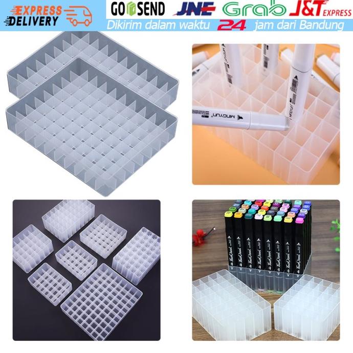 

TERLARIS Rak Stand Holder Penyimpanan Kuas Pensil Pena Marker Pen Storage Stand