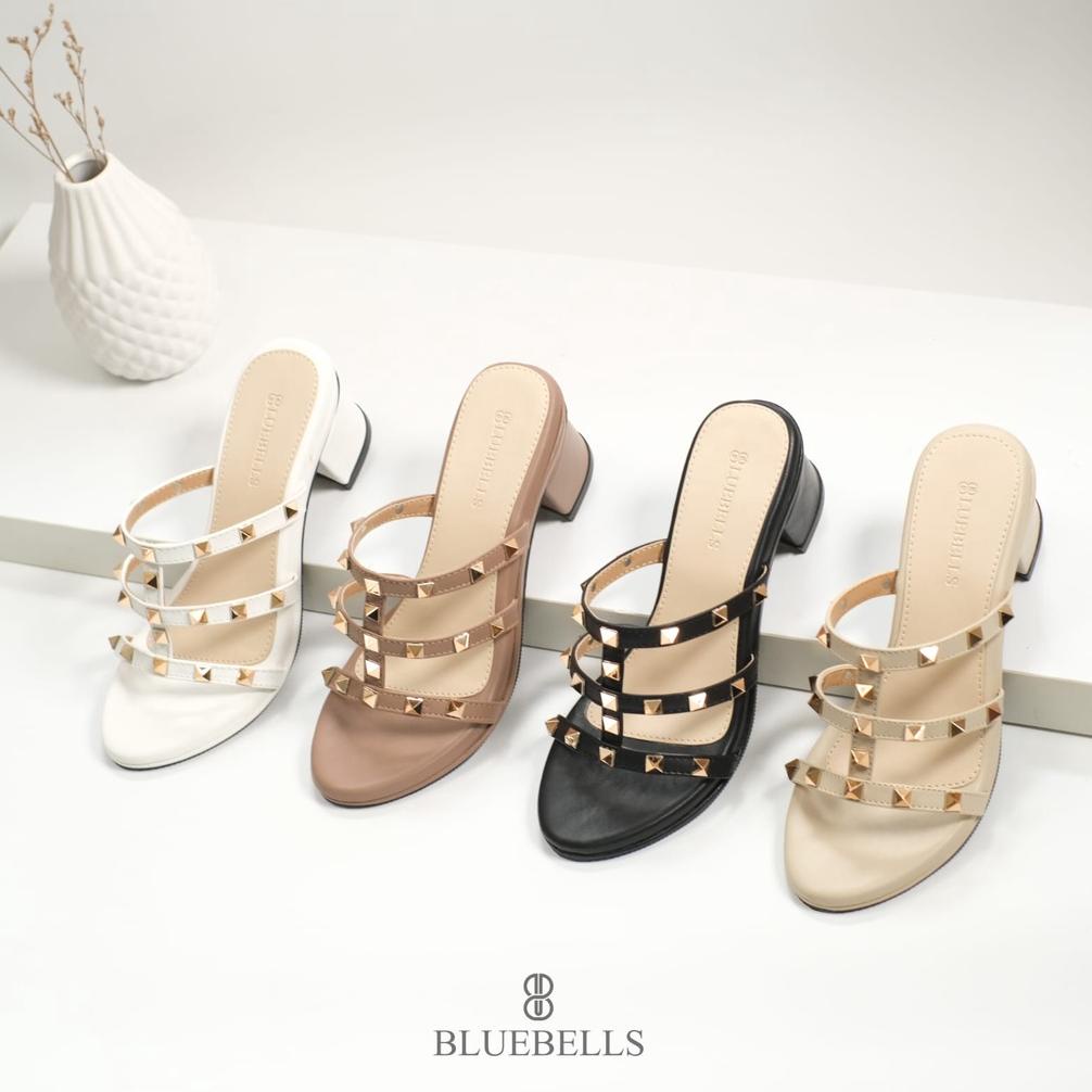 Promo Gil44 Bluebells IVONA Sendal Heels Wanita 5cm (Tersedia Size 36-44) murahbgt