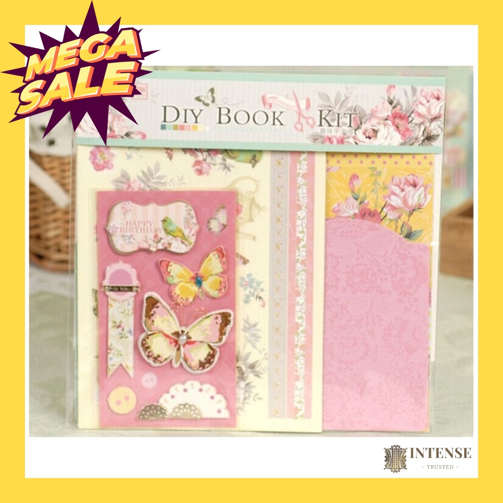 

STICKER SCRAP BOOK / DIY BOOK KIT HAPPY BIRTHDAY SBK001 (6946245605782)