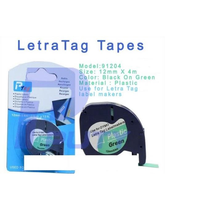

Pita Label Dymo - Colored Plastic Tapes For Letratag