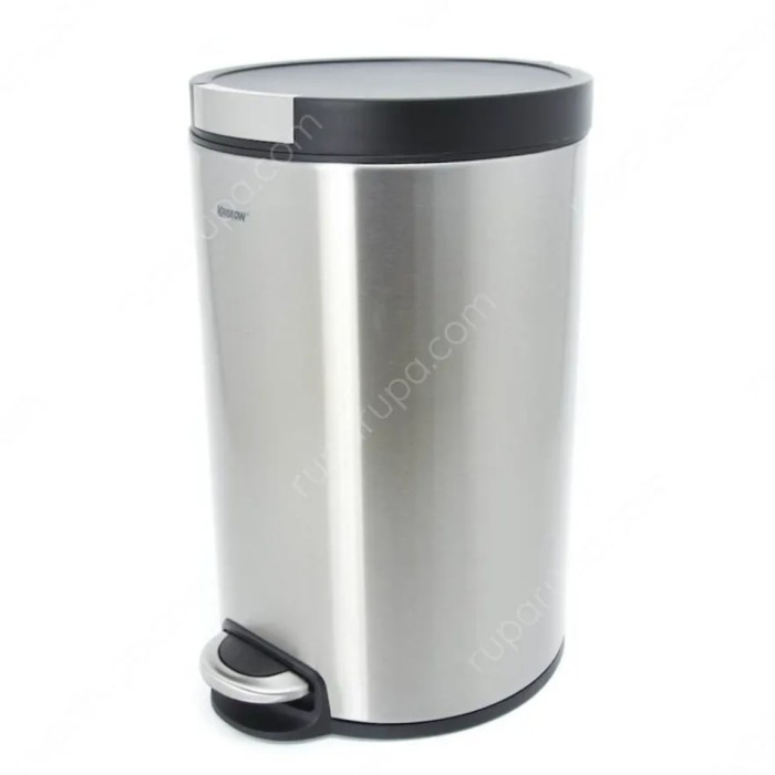 Krisbow Tempat Sampah 15 Ltr Stainless Steel