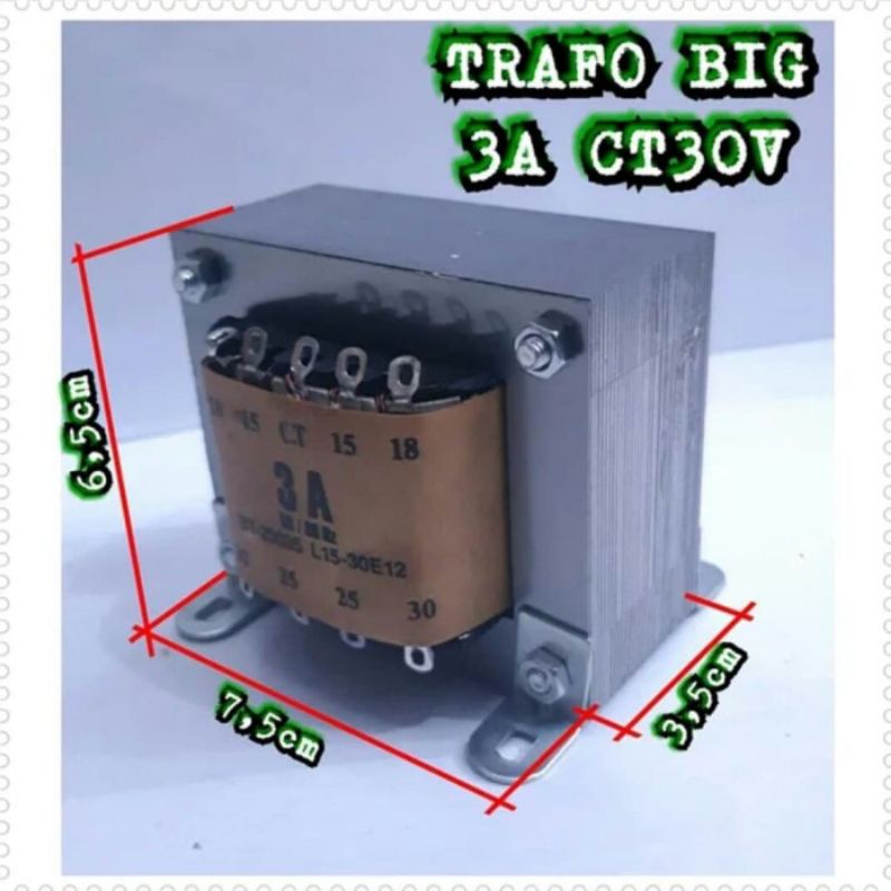 Trafo BIG 3A CT30