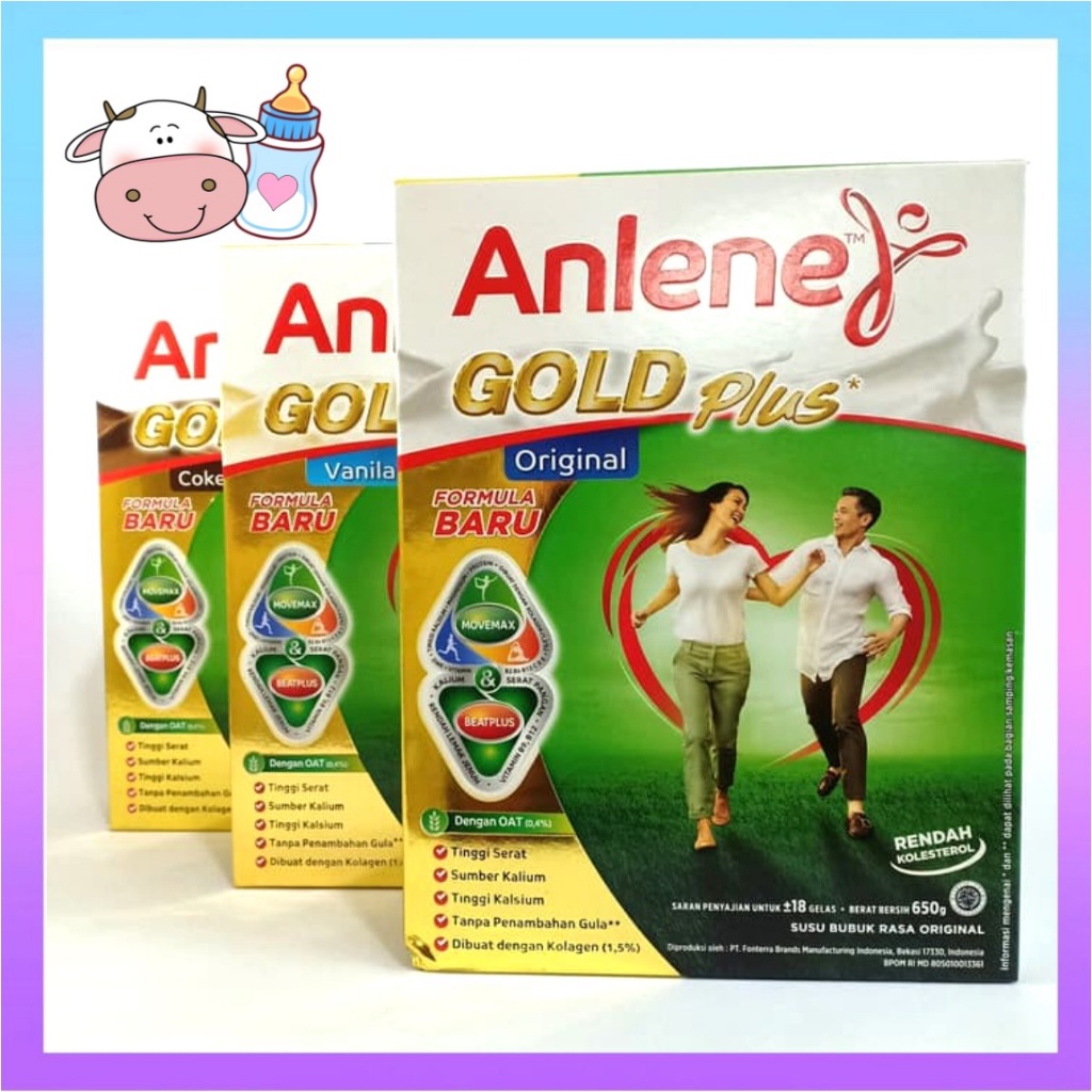 

Anlene Gold 5X / Coklat / Vanila 640Gr / 885Gr