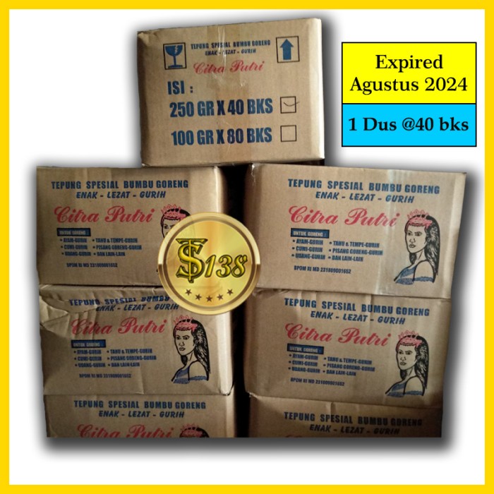 

Bettifer Tepung Bumbu Serbaguna Citra Putri 1 Dus