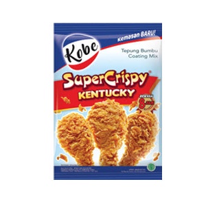 

Bettifer 1 Karton Kobe Tepung Bumbu Kentucky Super Crispy 850G (Isi 12)