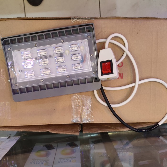 Terbaru Kap Sorot Led Tembak Marine Tank Ikan Laut Biru 50W Kabel 1M +Colokan Promo Terlaris Eld