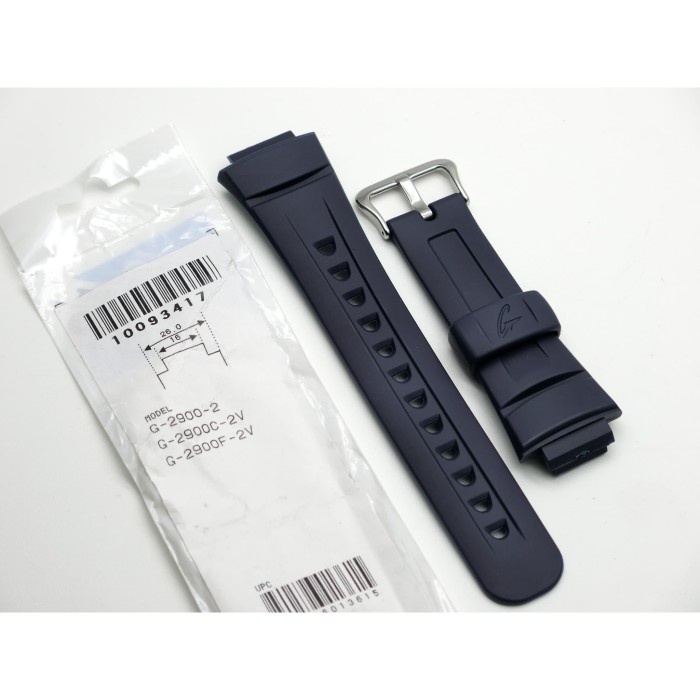 ✅New Ori Tali Strap Casio G-Shock Original G-2900 Biru G-2900C-2V G-2900F-2A Diskon