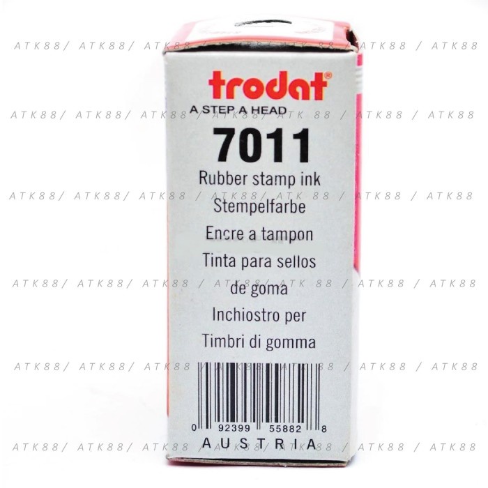 

Asli Trodat Refill Tinta Stempel / Cap 25Ml Harga Spesial