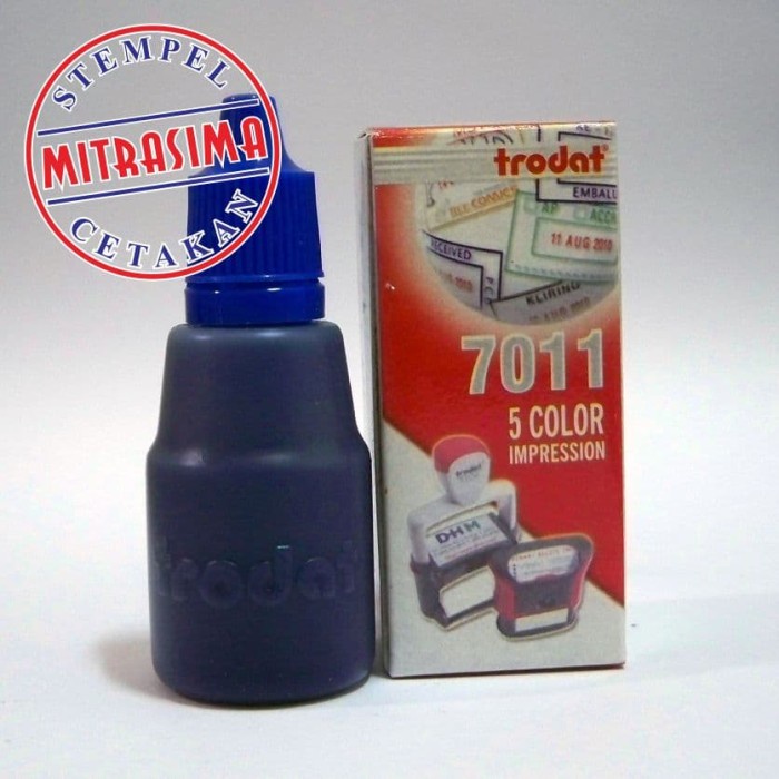 

New Tinta Trodat 7011 Warna Orange Free Ongkir