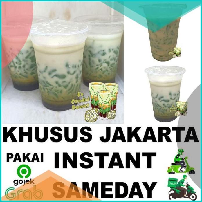 

Es Cendol/Es Cendol Dawet Original/Cendol Daun Suji Kemasan Cup Regule