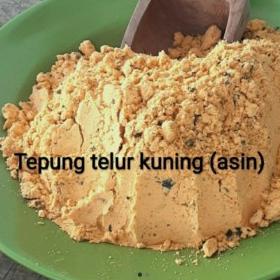 

salteg egg powder 250gram/tepung kuning telur asin Es7
