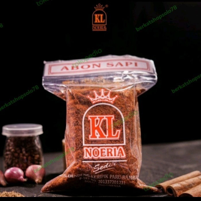 

Abon Sapi Kl Noeria Solo