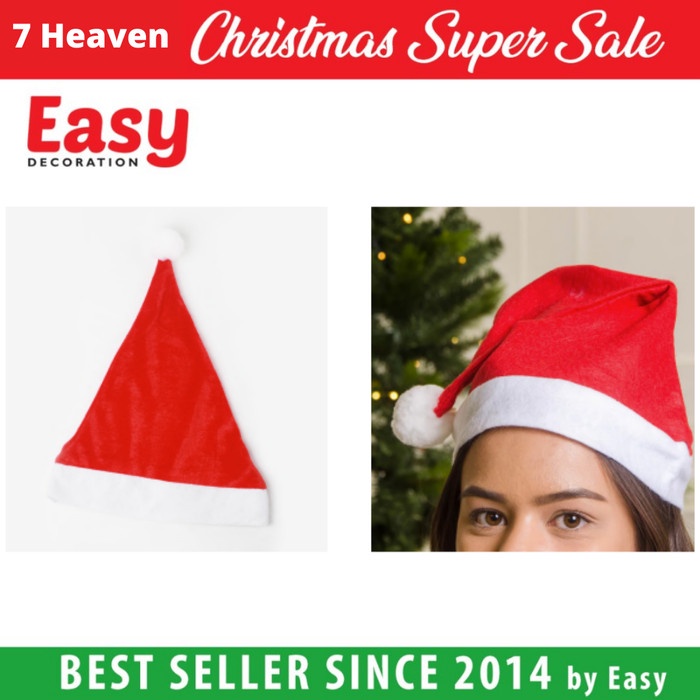 

Topi Santa Claus / Topi Natal Kain Premium Limited Stock