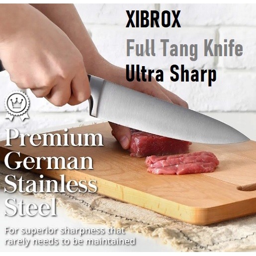XIBROX Pisau Chef Dapur Premium Super Tajam German Steel Kitchen Knife