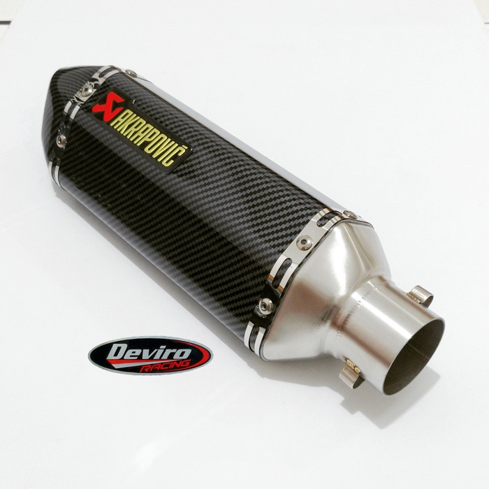 NEW KNALPOT AKRAPOVIC HZC IMPORT FS R15 V3 V4 CBR SONIC 150R SATRIA FU ORIGINAL TERBARU