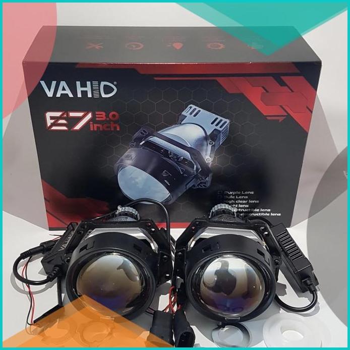 BiLed Sniper E7 Projector Projie Led Bi led Vahid Hi-Low Surpass Laser