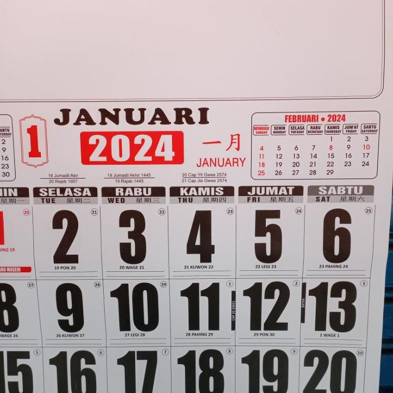 

[ZZR] KALENDER KERJA JUMBO 2024 TERLARIS