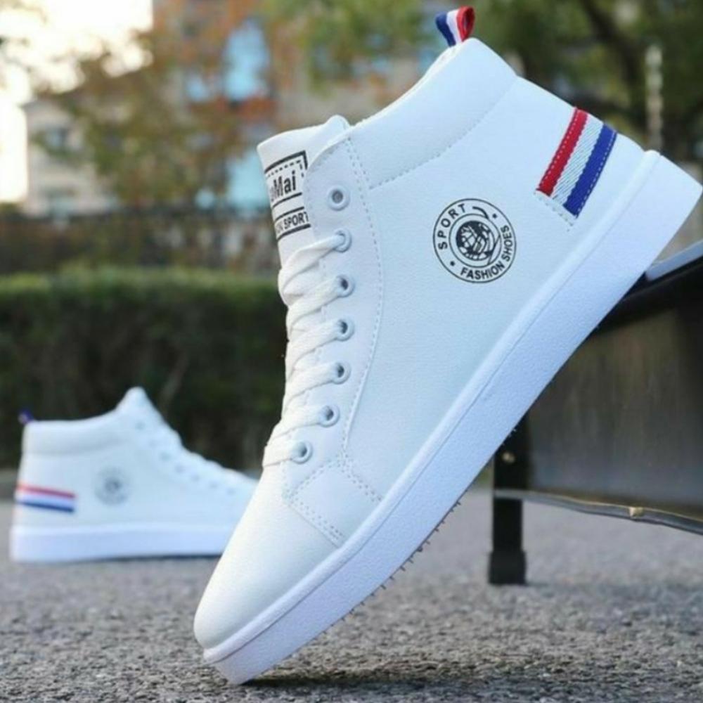 [Bgk] Sepatu Sneakers Pria Terbaru Sepatu Pria Putih Sepatu Pria Keren Sepatu Pria Casual Baru