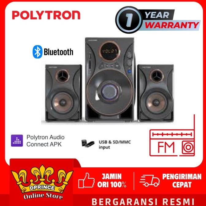 POLYTRON Speaker 9310 Multimedia Bluetooth PMA9310 Radio FM PMA 9310