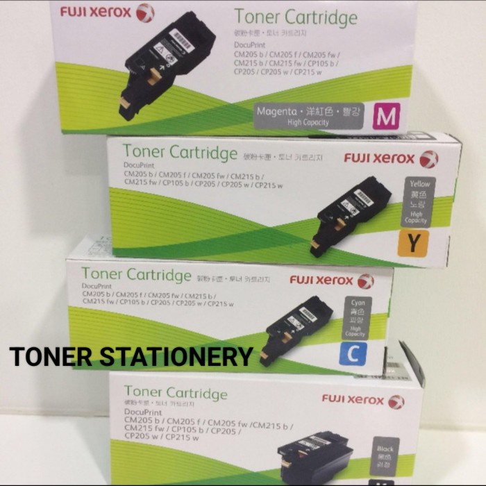 Toner Fuji Xerox Cm205B/Cm205F/Cm205Fw/Cm215B/Cm215Fw/Cp205W/Cp215W