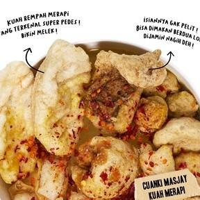 

Gratis Ongkir Masjay Cuanki Bumbu Merapi Instant - No.1 Street Food Bandung Original