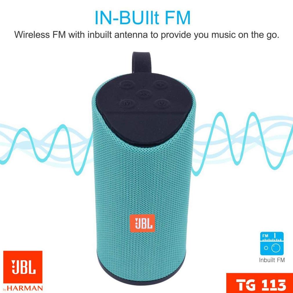 Big Sale Speaker Bluetooh JBL TG113 Wireless Portable Speaker Aktif Dual Subwofer Bass