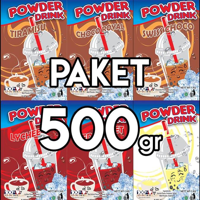 

Hot Sale Bubuk minuman bubble drink Javaland TESTER 500g (kemasan repack) !