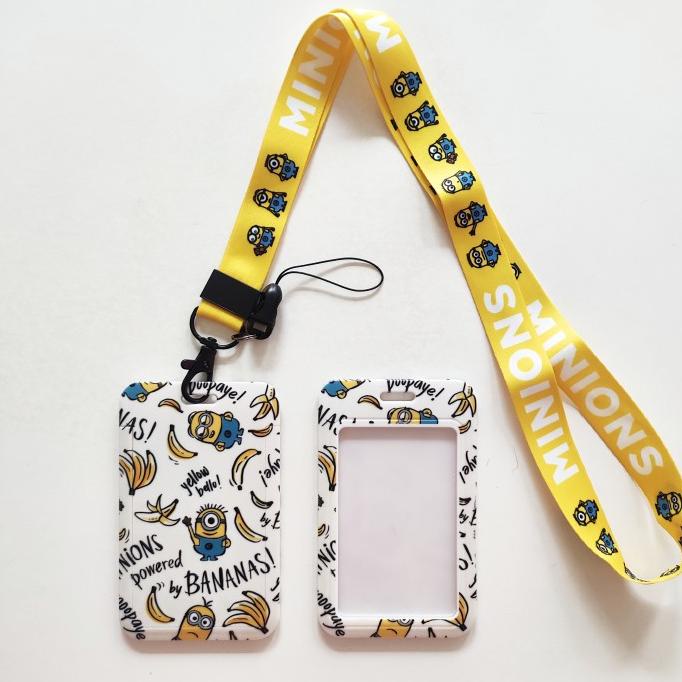 

ID Card Holder Name Tag Lanyard / Kalung Wadah Kartu Minion Lucu