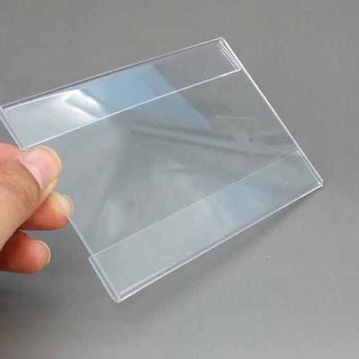 

Acrylic price tag/ name tag/ label nama 2mm 4 cm x 8 cm