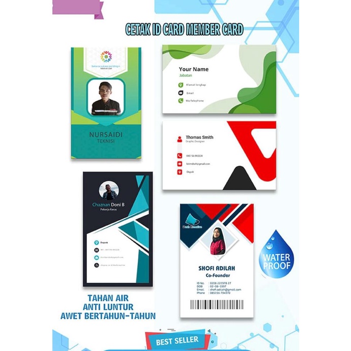 

Cetak ID CARD Custom Free Desain