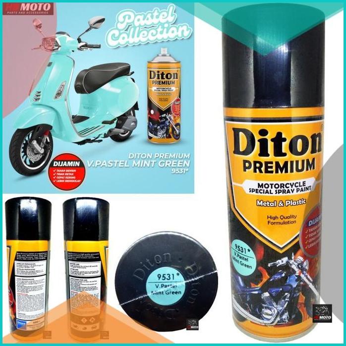 9531 V.Pastel Mint Green/Cat Semprot Diton Premium *9531 V.Pastel Mint