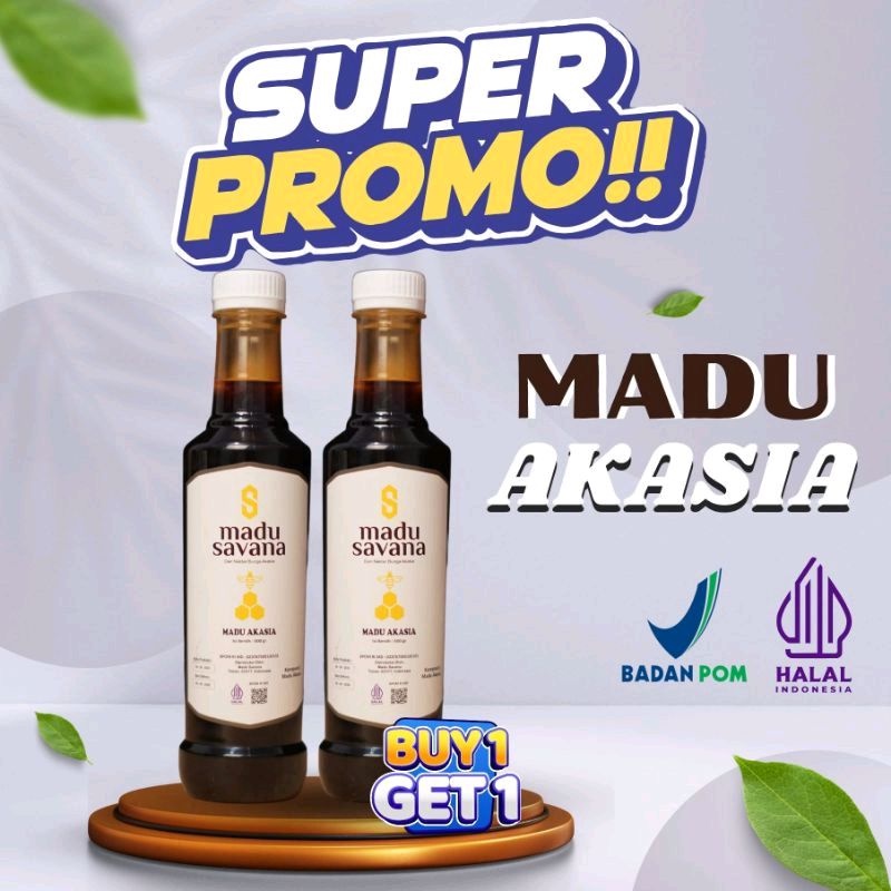 

PROMO BUY 1 GET 1 MADU AKASIA MURNI