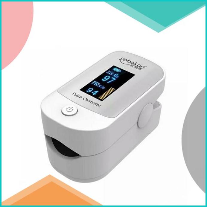 Pulse Oximeter Yobekan Fingertip Pulse Oxymeter Saturasi Oksigen O2 16