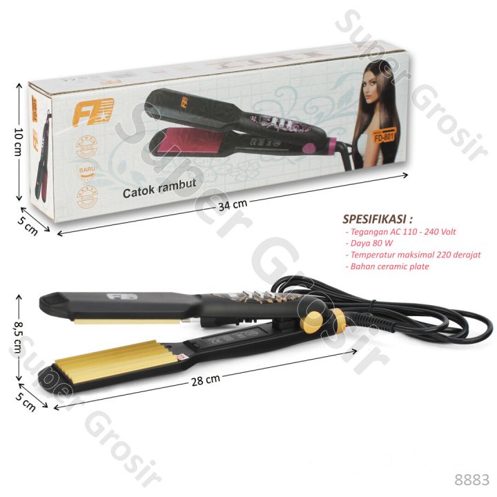 Catok Rambut FD-801