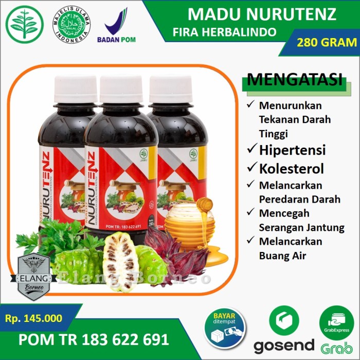 

Madu Nurutenz Untuk Hipertensi Kolestrol dan Jantung Koroner Ampuh