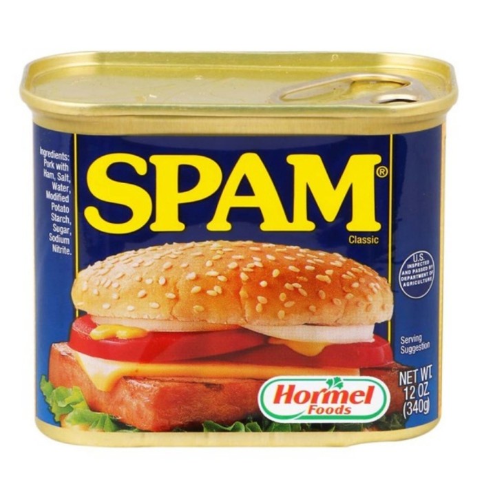 

Hormel Foods Spam 340gr / Olahan Daging Babi Impor USA