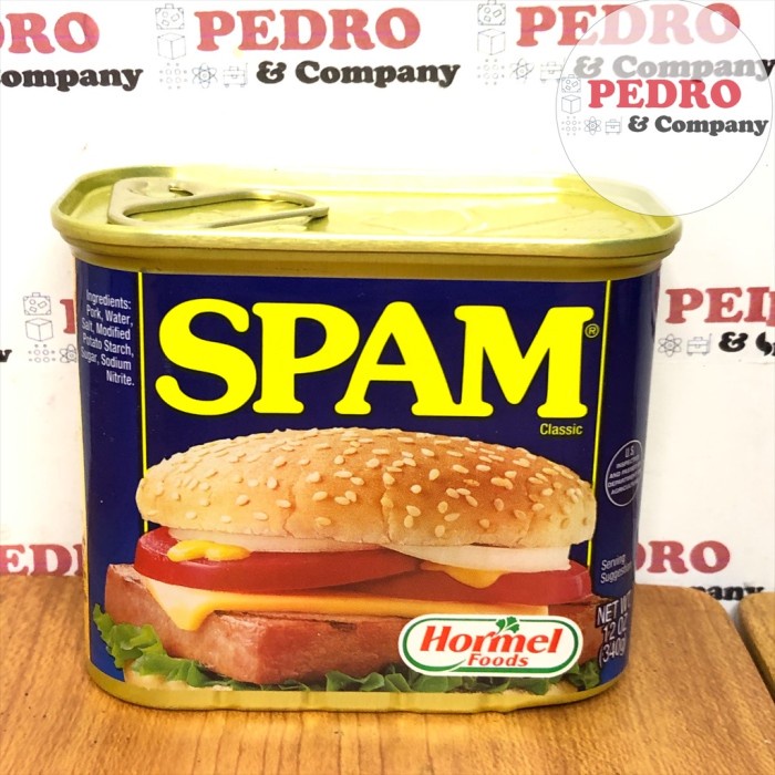 

Spam original 340 gram - daging kaleng babi